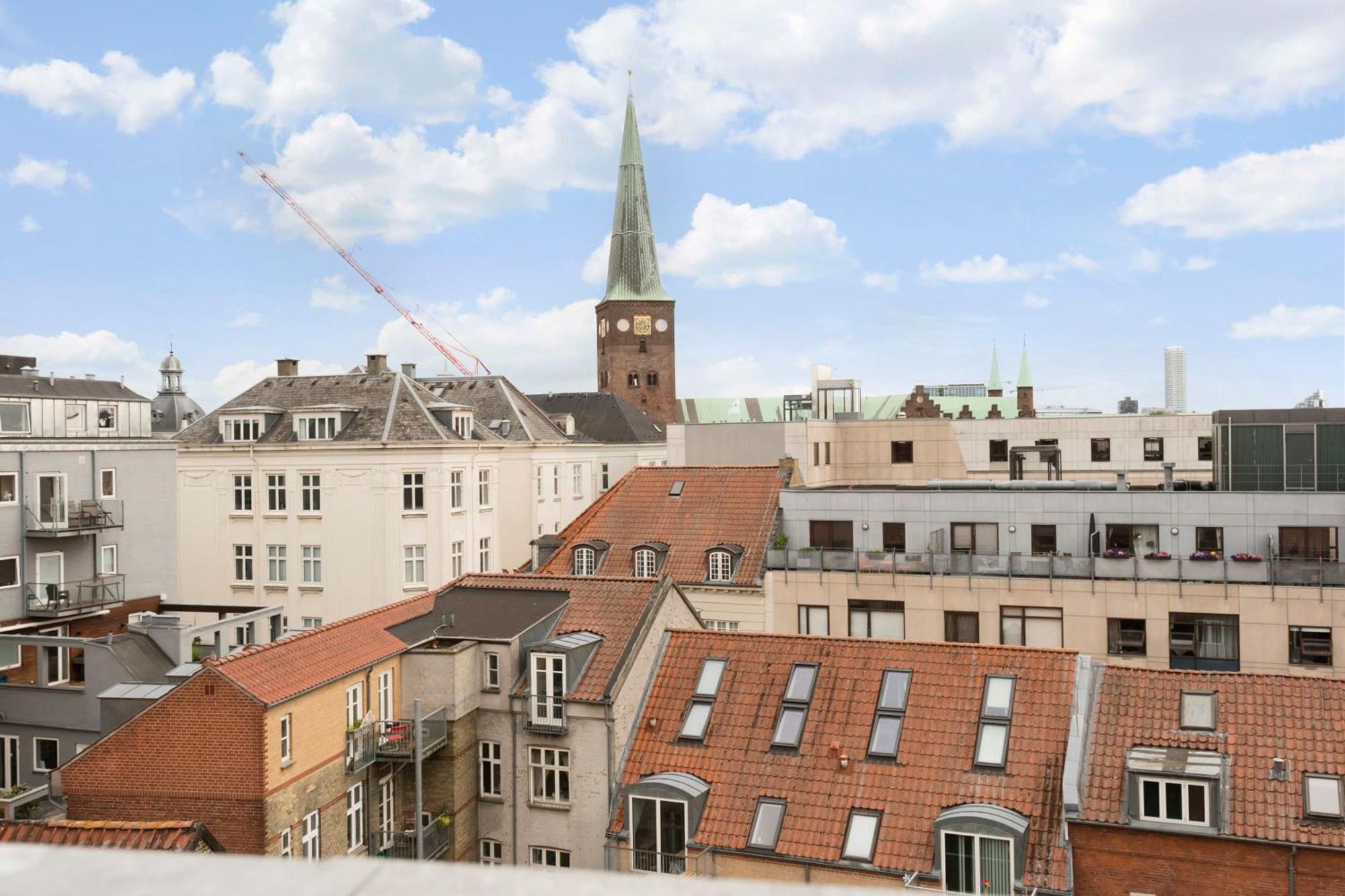 Grand Penthouse Suite With Private Rooftop Terrace Århus Extérieur photo